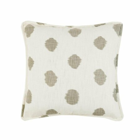 PUESTA EN ESCENA 24 x 24 in. Dot Stone Slub Printed Polyester Filler Pillow PU3111889